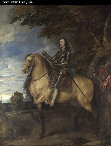 Anthony Van Dyck Equestrian Portrait of Charles I